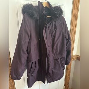 FS Limited Deep Purple Parka Women’s Plus Size 2X Winter Coat